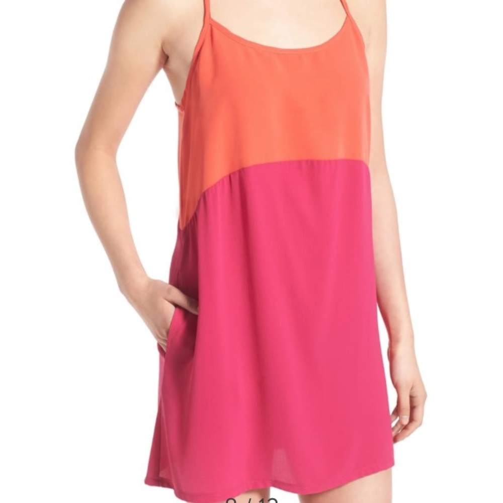 Colorblock dress